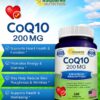 Frasco CoQ10 polvo vegano aSquared Nutrition
