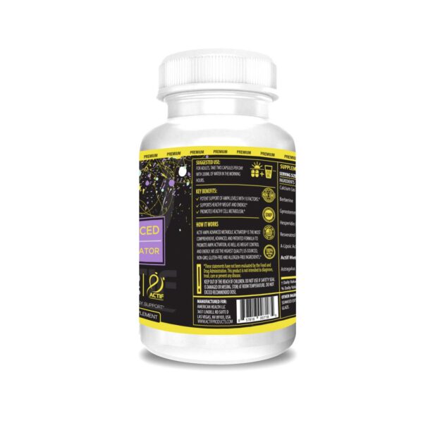 Actif AMPK lista de ingredientes