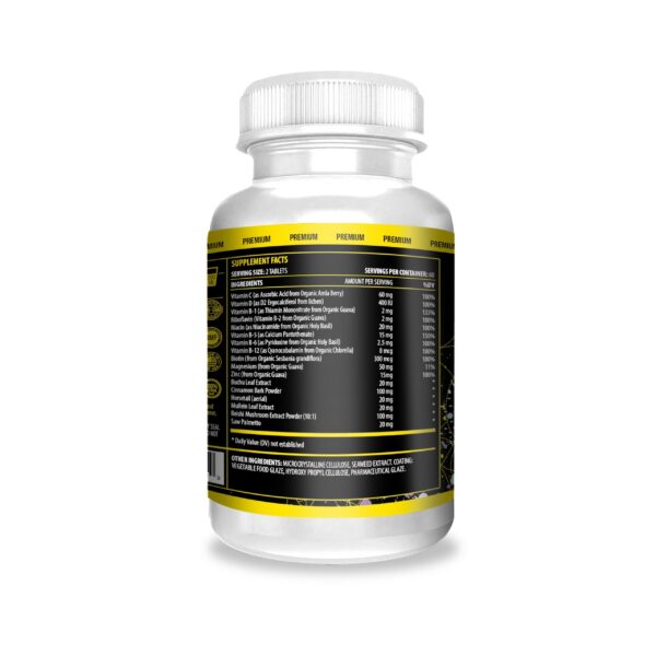 Vista lateral del empaque ACTIF Bladder Mega Support