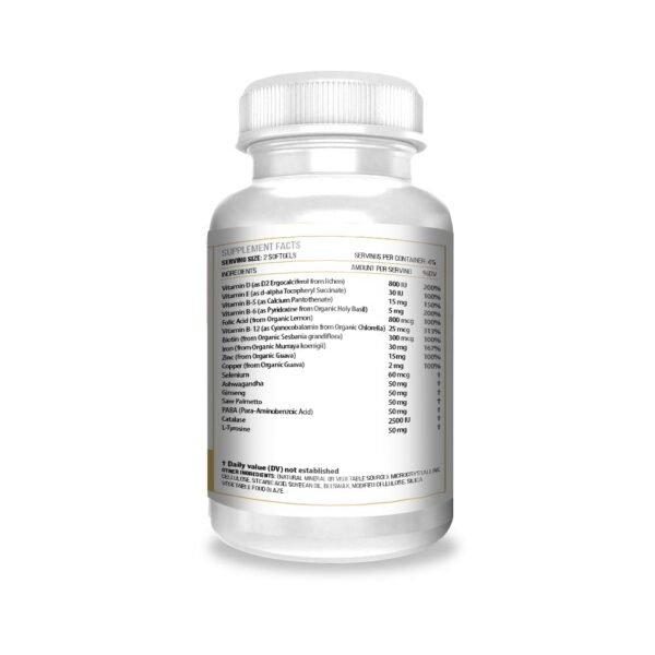 Detalle de ingredientes ACTIF