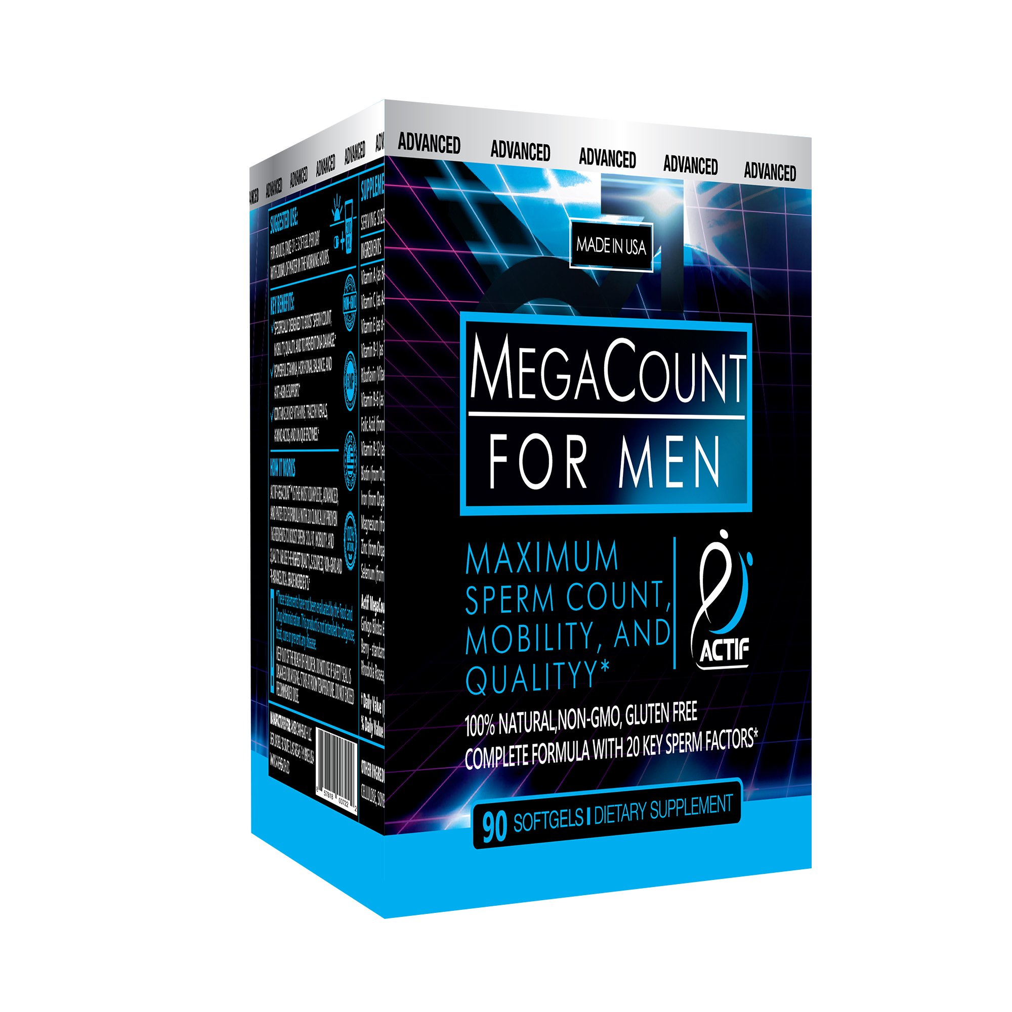 ACTIF Fertility Supplement for Men
