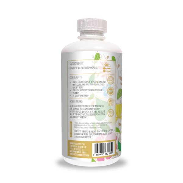 Etiqueta ACTIF fórmula avanzada