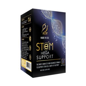 Version 1.0.0 ACTIF Stem Cell Mega Support caja frontal