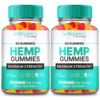 Activ Pure Hemp Gummies frontal de empaque