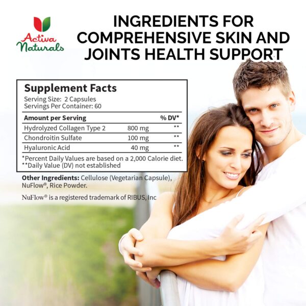 Cápsulas vegetales de Colágeno Tipo II