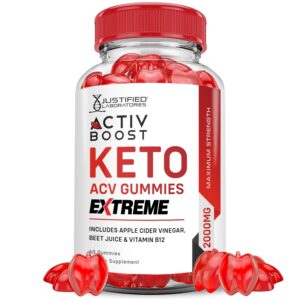 Activboost keto gomitas vinagre sidra manzana 2000mg veganas