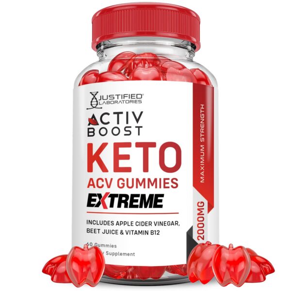 Activboost keto gomitas vinagre sidra manzana 2000mg veganas