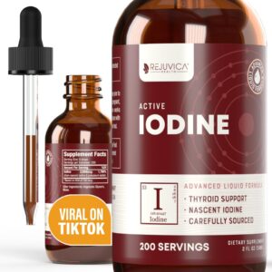 Active Iodine front label