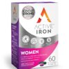 Active Iron frasco con etiqueta frontal