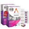 Active Iron frasco con cápsulas y tabletas