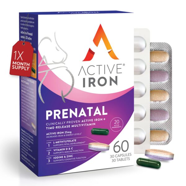 Frente de Active Iron Prenatal