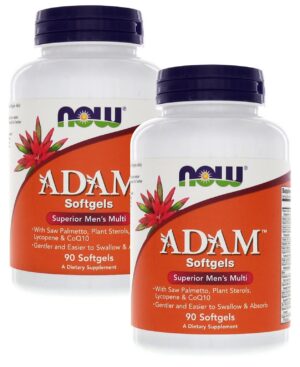 Version 1.0.0 Adam multivitamina hombre 90 softgels envase frontal