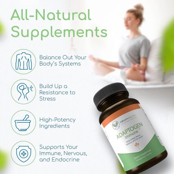 Adaptogen Immune para manejo equilibrado del estrés
