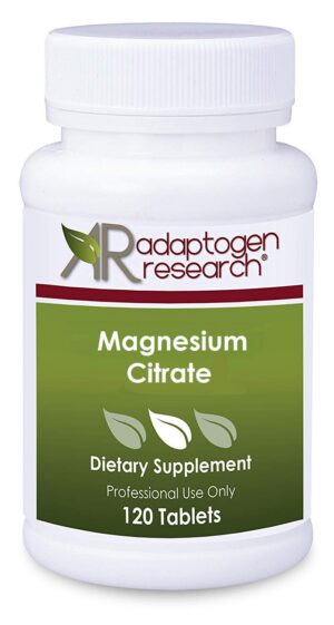 Version 1.0.0 Frasco de magnesio citrato Adaptogen Research