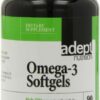 Etiqueta de Adept Nutrition Omega-3