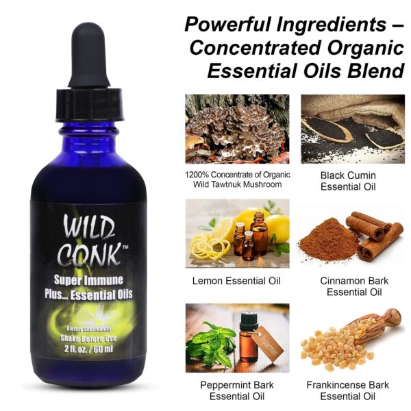 Presentación del producto ADN Wild Conk con hongo silvestre