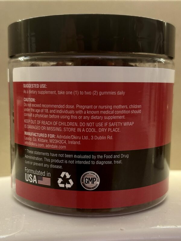 caja gomitas magnesio glicinato adndale