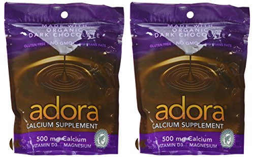 Adora chocolate oscuro, etiqueta lateral