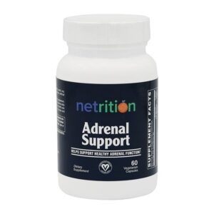 Adrenal Support frasco y etiqueta