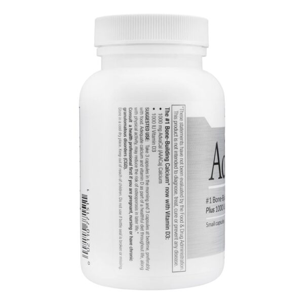 AAACa y vitamina D3 en etiqueta