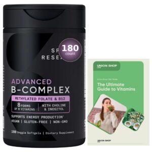 Version 1.0.0 Frasco de Advanced B-Complex con cápsulas Plantgel veganas