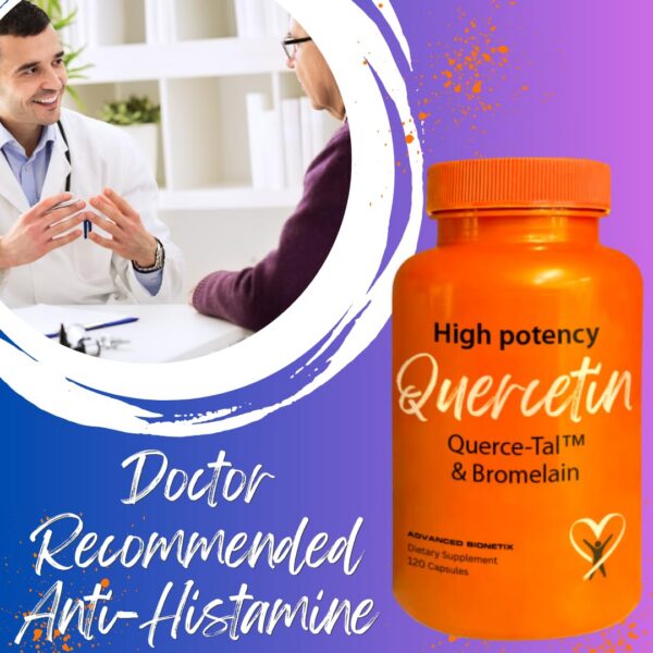 Capsulas Querce-Tal Quercetin + Bromelain