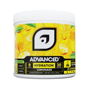 Envase de Advanced Hydration Electrolyte Mix
