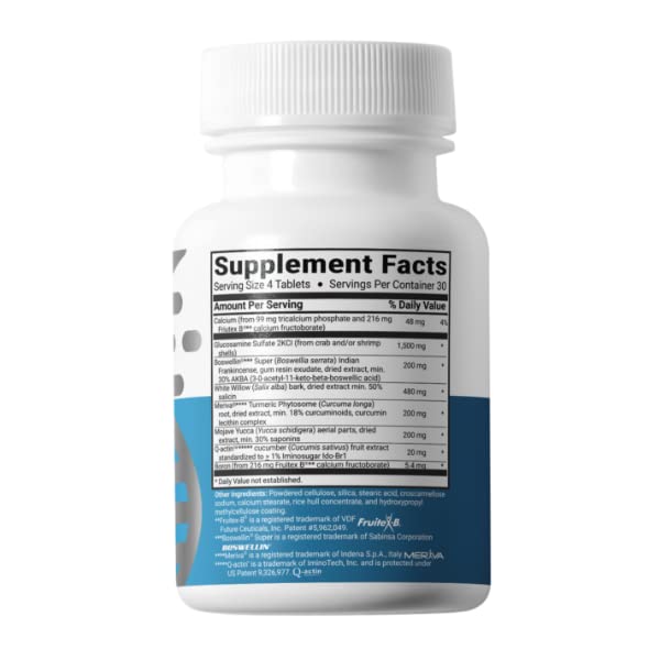 Vista superior del frasco de articulaciones