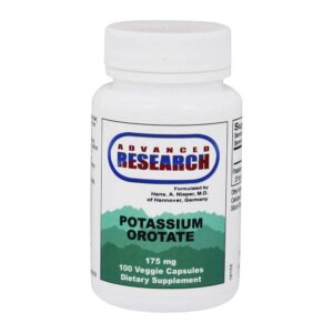 Version 1.0.0 Frente del envase Orotato de potasio ADVANCED RESEARCH