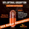Advertencia de producto NAD+ liposomal