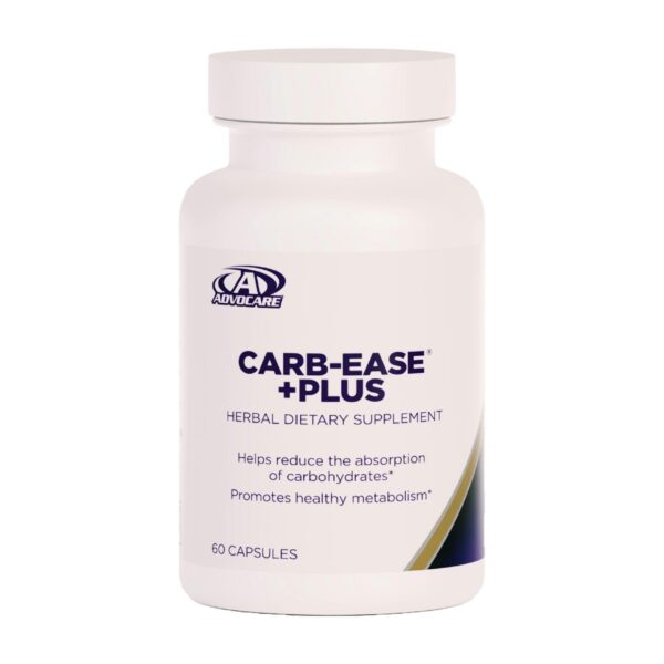 Frente AdvoCare Carb-Ease Plus bloqueador grasas 60 cápsulas