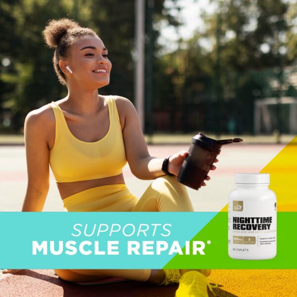 Empaque y branding de AdvoCare Nighttime Recovery