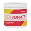 Version 1.0.0 AdvoCare Rehydrate frasco y etiqueta