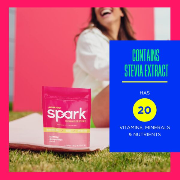 Envase y caja de AdvoCare Spark