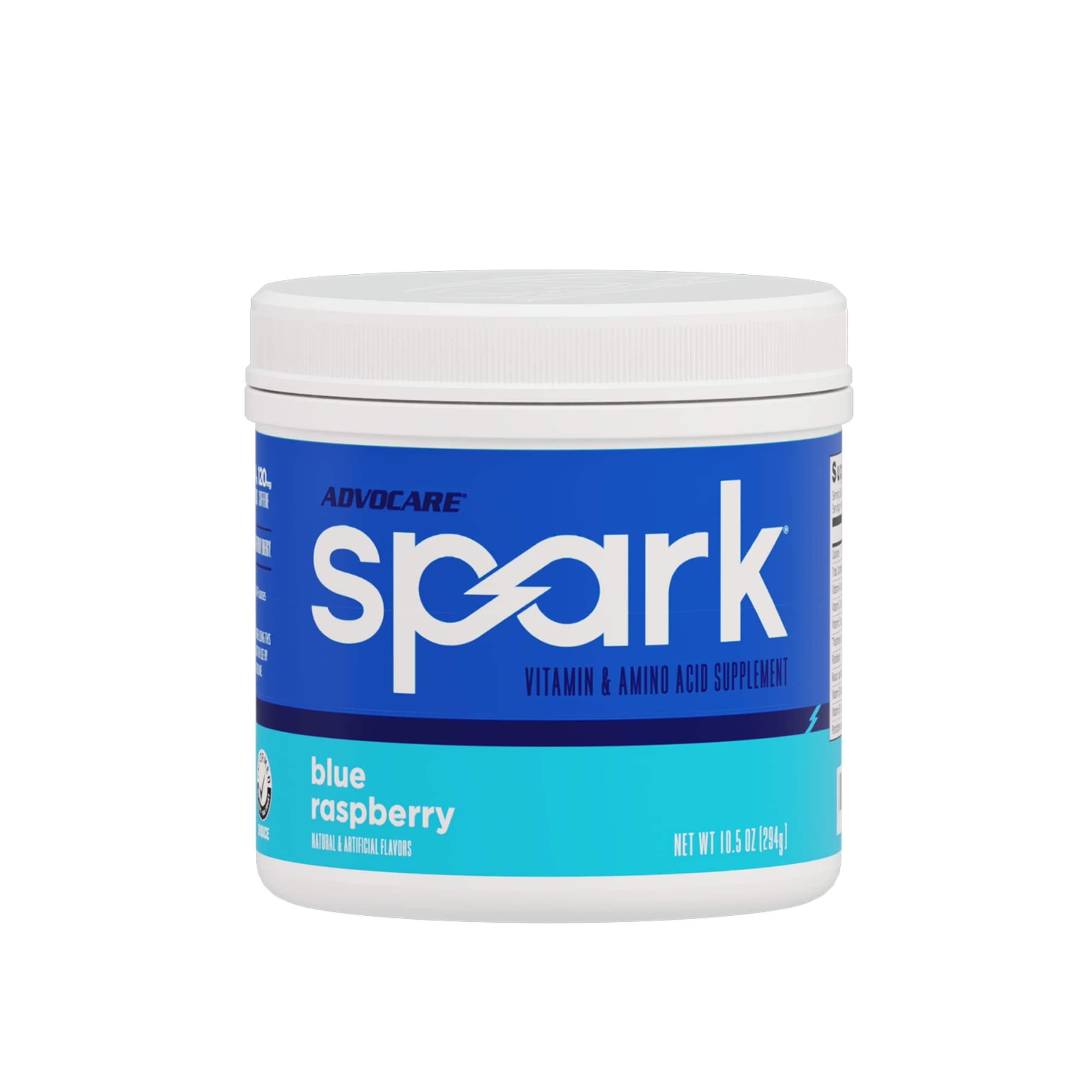 AdvoCare Spark Blue Raspberry Caffeine Mix