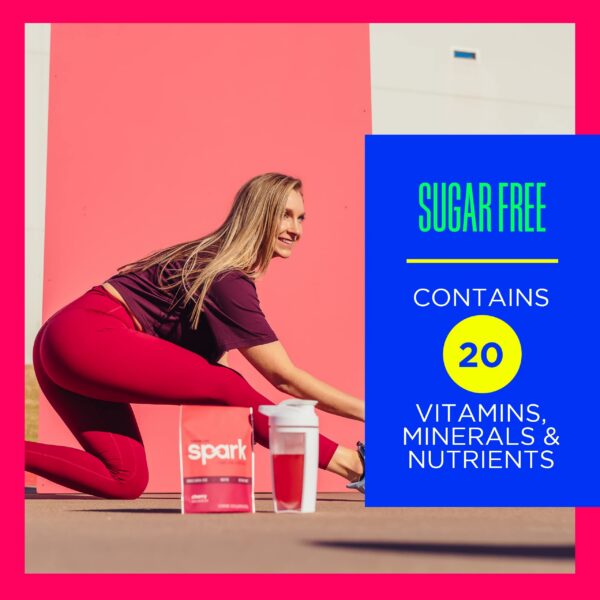 Version 1.0.0 Etiqueta detalle de AdvoCare Spark