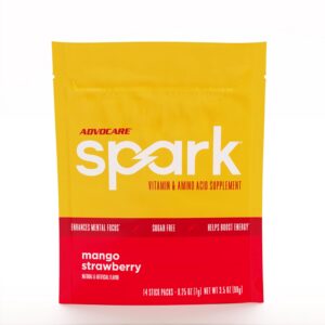 Frasco AdvoCare Spark sabor Mango Strawberry