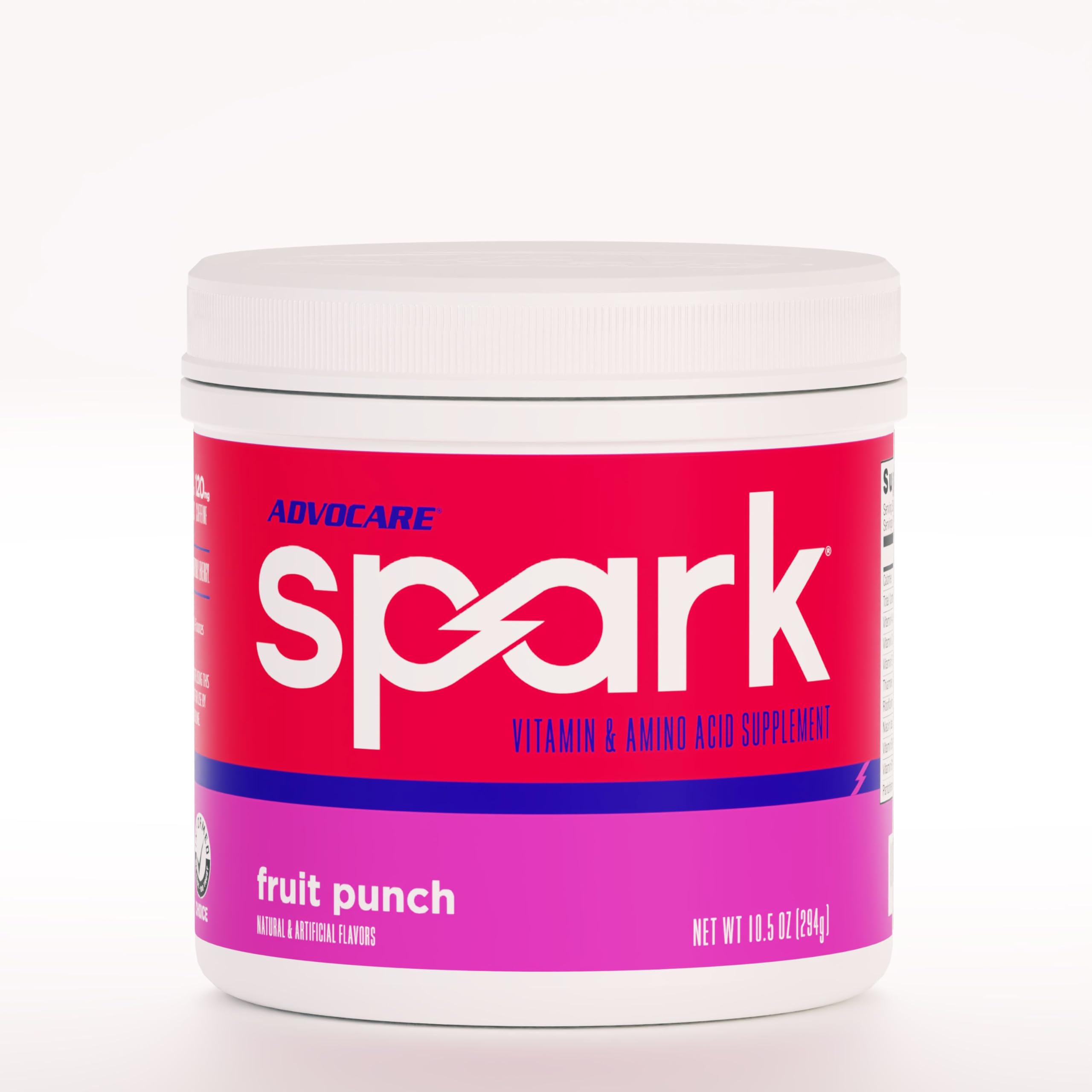 AdvoCare Spark Drink Mix, Fruit Punch Flavor