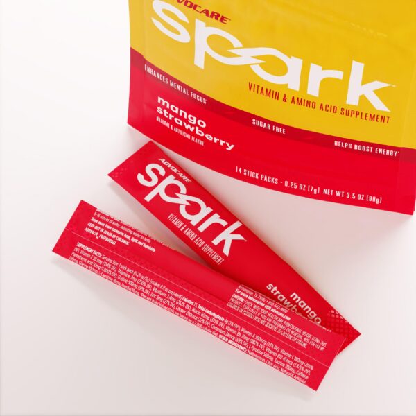 Etiqueta nutricional AdvoCare Spark