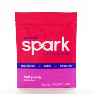 AdvoCare Spark stick pack frente al empaque