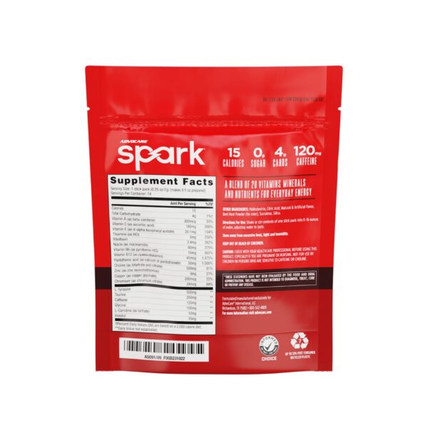 Version 1.0.0 Conjunto de sticks de AdvoCare Spark