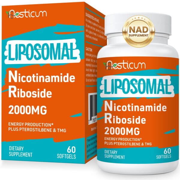 Frente del envase Aesticum Nicotinamide Riboside liposomal