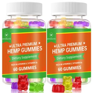 Gomitas de canamo AFXMATE frente