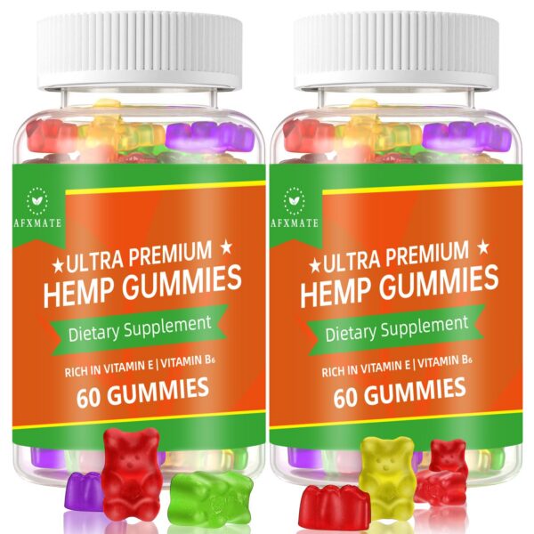 Version 1.0.0 Gomitas de canamo AFXMATE frente