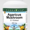 Agaricus Mushroom cápsulas en frasco TerraVita