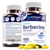 Version 1.0.0 Detalle de la cápsula AgeImmune berberina 1000 mg