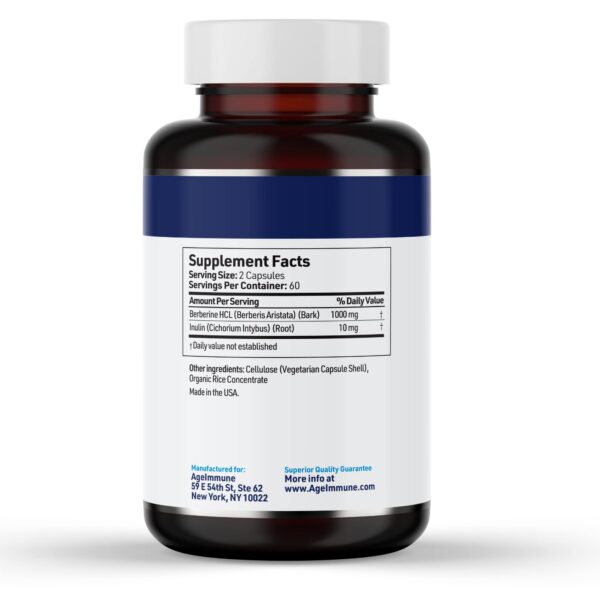 AgeImmune Berberina ingredientes