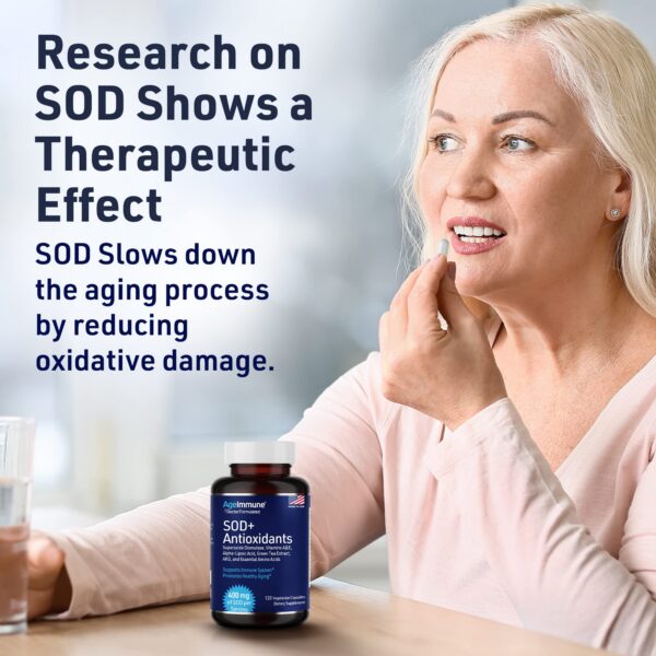 Envase AgeImmune SOD Antioxidants Complex