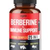 Agobi suplemento berberina premium 60 cápsulas planta natural