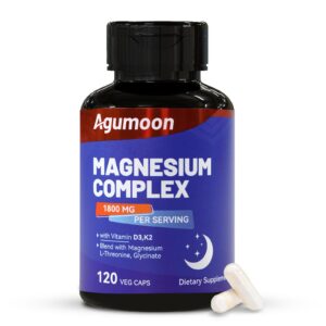 Frente del frasco de Magnesio 1800 mg